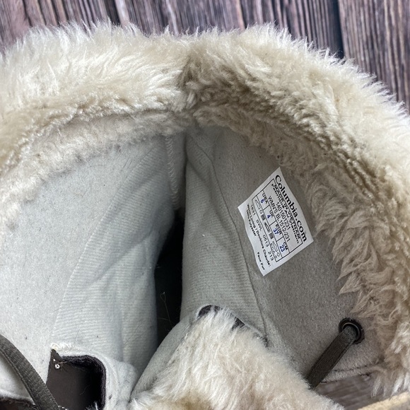 Women’s Columbia Ice Maiden II Quilted Brown Suede Boots- Size 6 - Picture 10 of 11